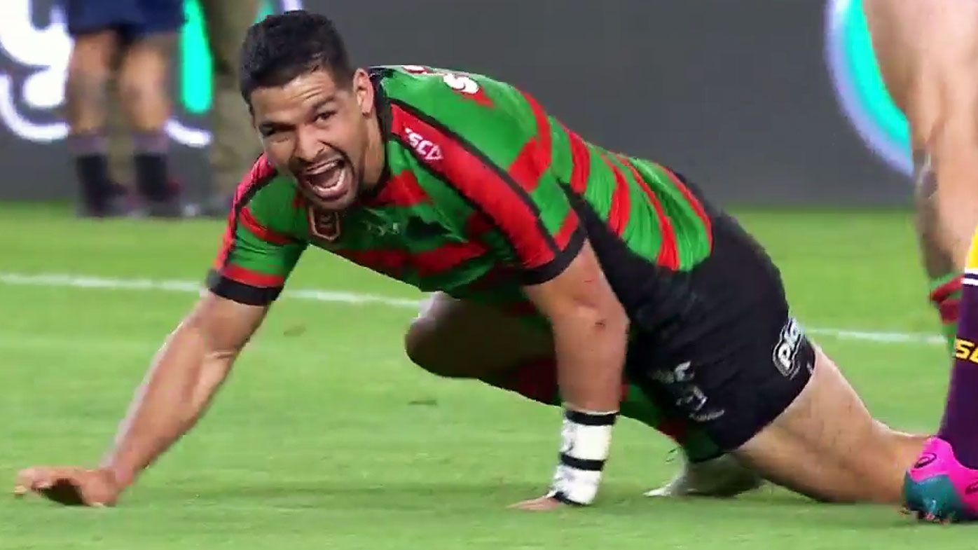 NRL: Cody Walker and Adam Reynolds pay tribute to Greg Inglis with goanna try celebrations