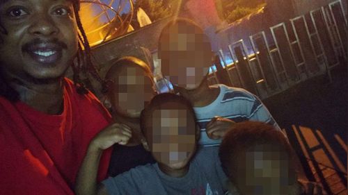 Jacob Blake poses with his sons, according to his attorney.