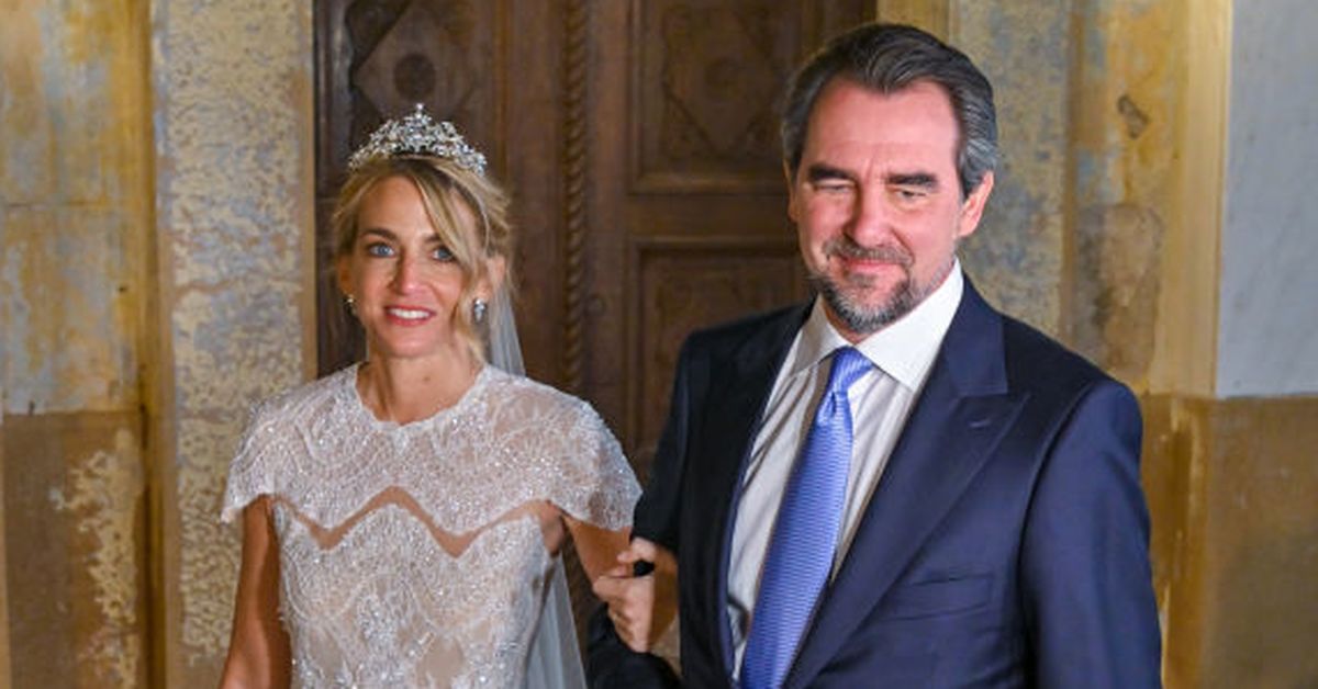 Former Greek Royals Attend Family Nuptials