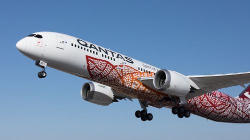 A Qantas 787-9 Dreamliner. (Qantas)