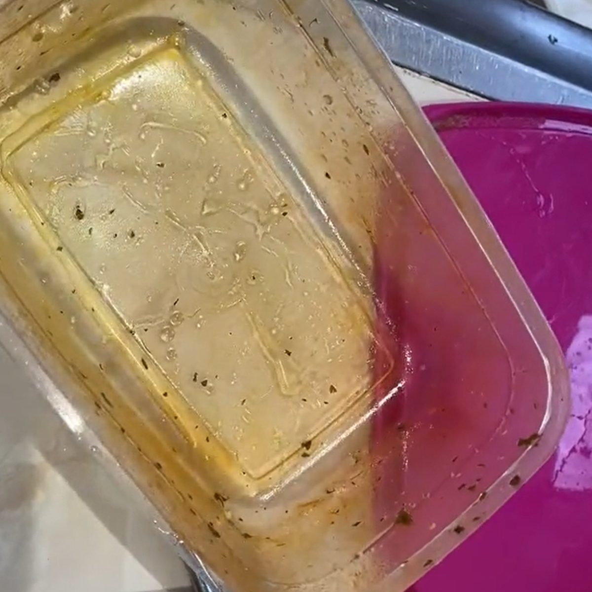 This TikTok Tupperware Cleaning Hack Could Save Your Sauce-Stained