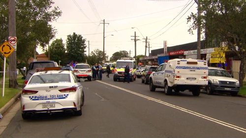 Emergency services rushed to Miller road near Gurney Road at Chester Hill around 4.30pm yesterday following reports of a stabbing.