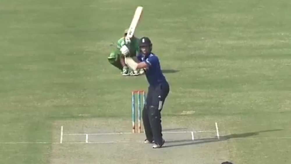 Batsman sparks controversy with 'psych out' tactic