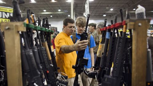 The US has much laxer gun laws than almost any other country.