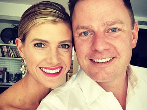 Ben Fordham and wife