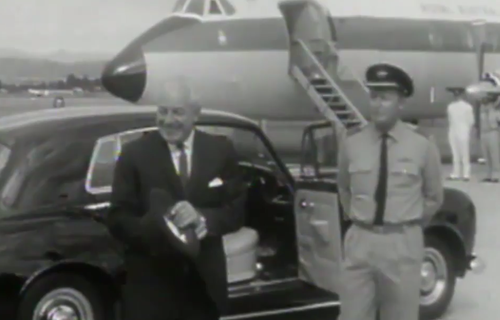 Harold Holt built Australia's relationship with Asia and the US. (9NEWS)