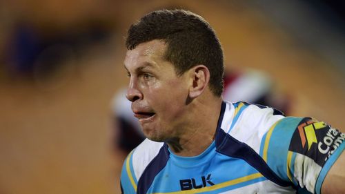 Greg Bird in NRL action for the Gold Coast Titans. (supplied)