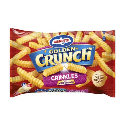 Birds Eye Golden Crunch Crinkle Cut Chips - 141 kcal