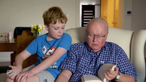 Graham Richardson hope his son Darcy, 9, will become Prime Minister. (60 Minutes)