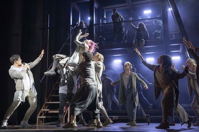 Michael Paynter and Ensemble in JESUS CHRIST SUPERSTAR (c) Jeff Busby copy