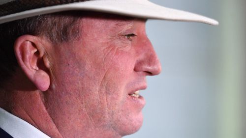 Former deputy prime minister, Barnaby Joyce, is set to be sued by Mr Foley. (AAP)