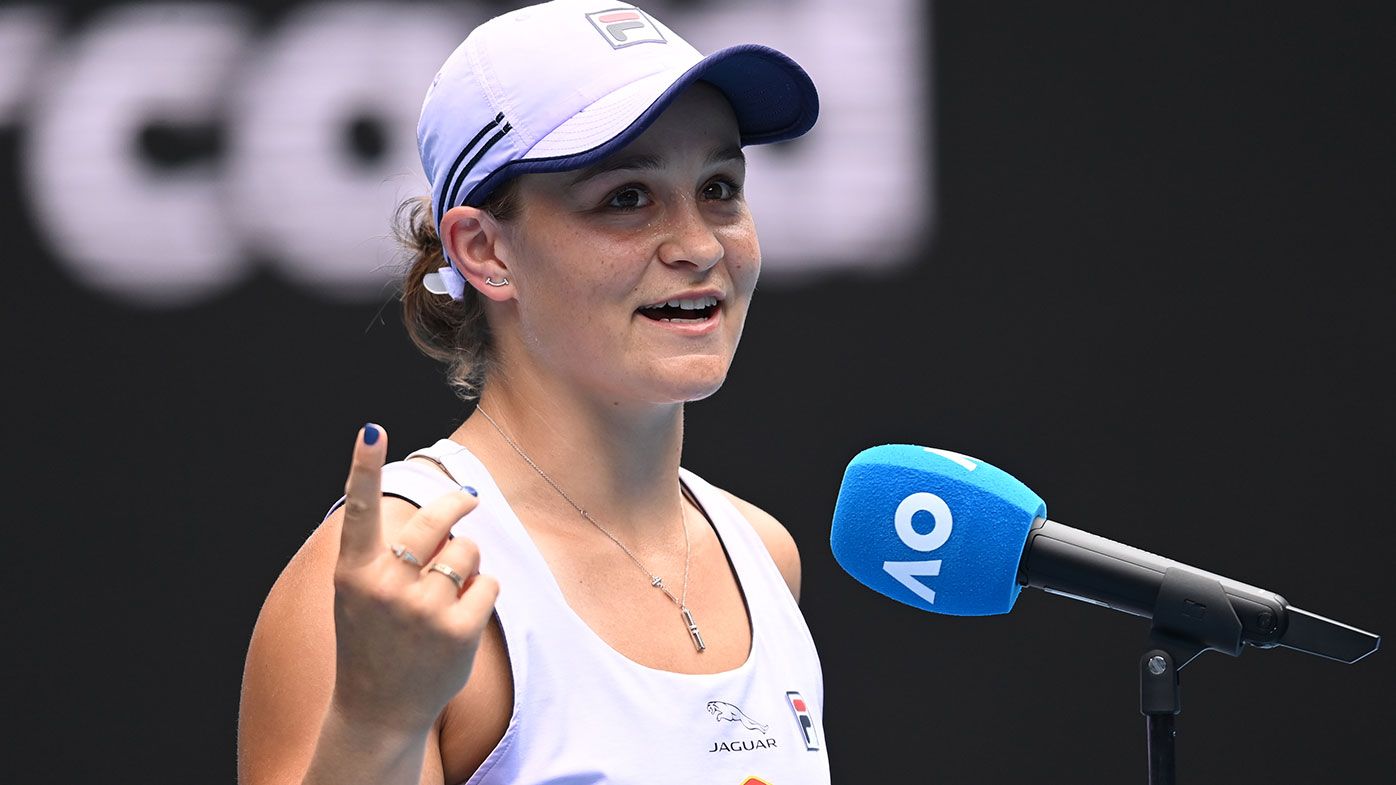 'They've sacrificed so much': Ash Barty's heartfelt tribute to her team 