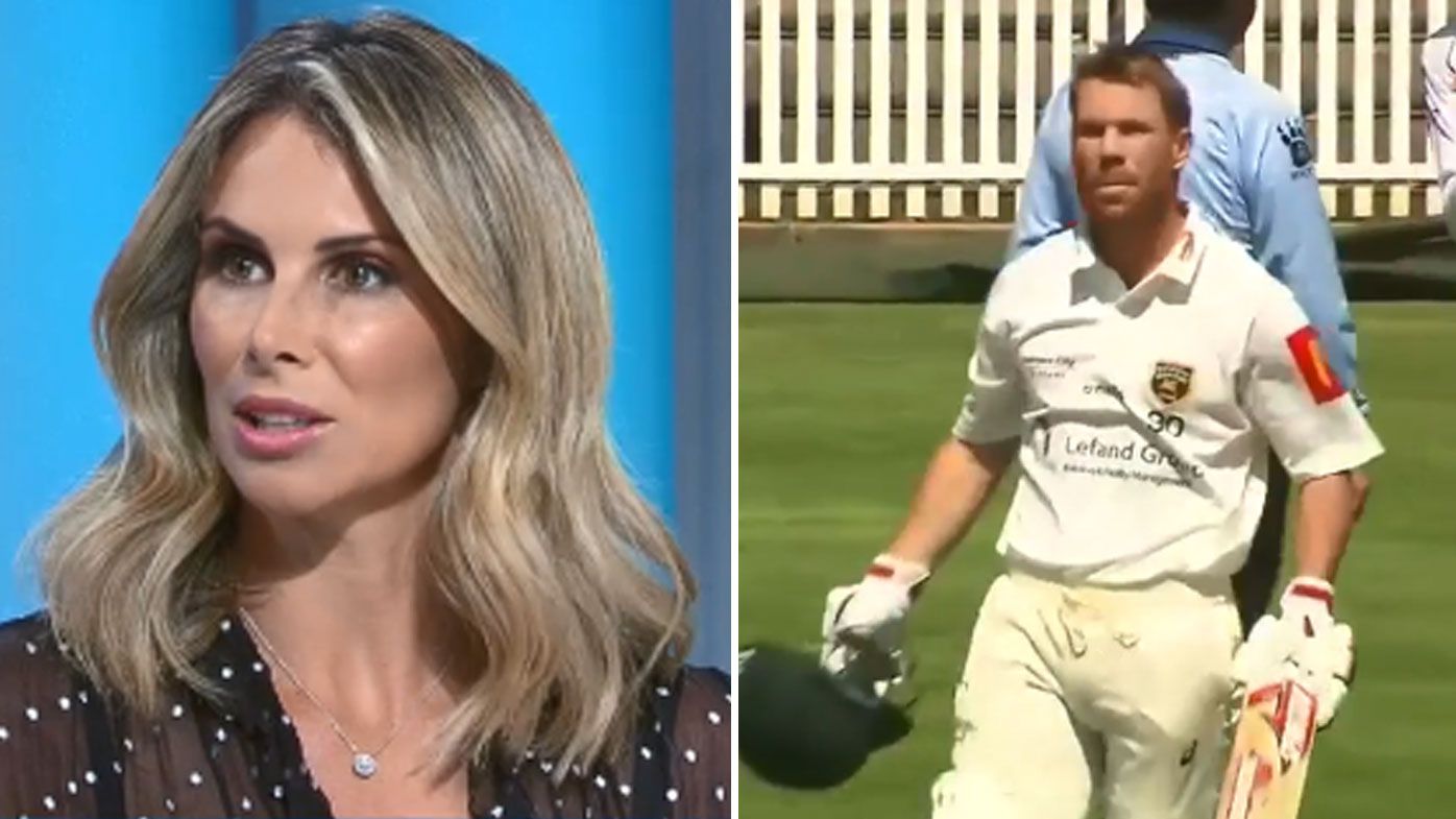 David Warner's wife Candice explains why sledge made him storm off mid-innings at grade cricket match