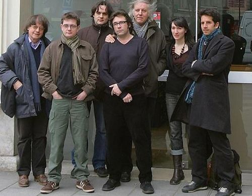 The Charlie Hebdo editorial team. (AFP)