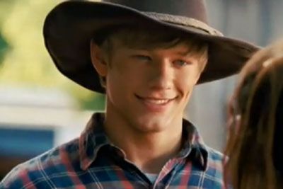 His name is Lucas Till, and yes, he and Taylor dated. The actor-model, who also made out with Miley Cyrus in<i>Hannah Montana: The Movie</i>, revealed to MTV that Taylor and him didn't work out because "we were too nice". Do most normal people have exes like that?