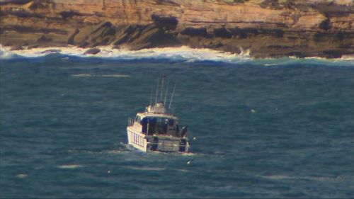 A full-scale sea, land and air search was launched this morning. (9NEWS)