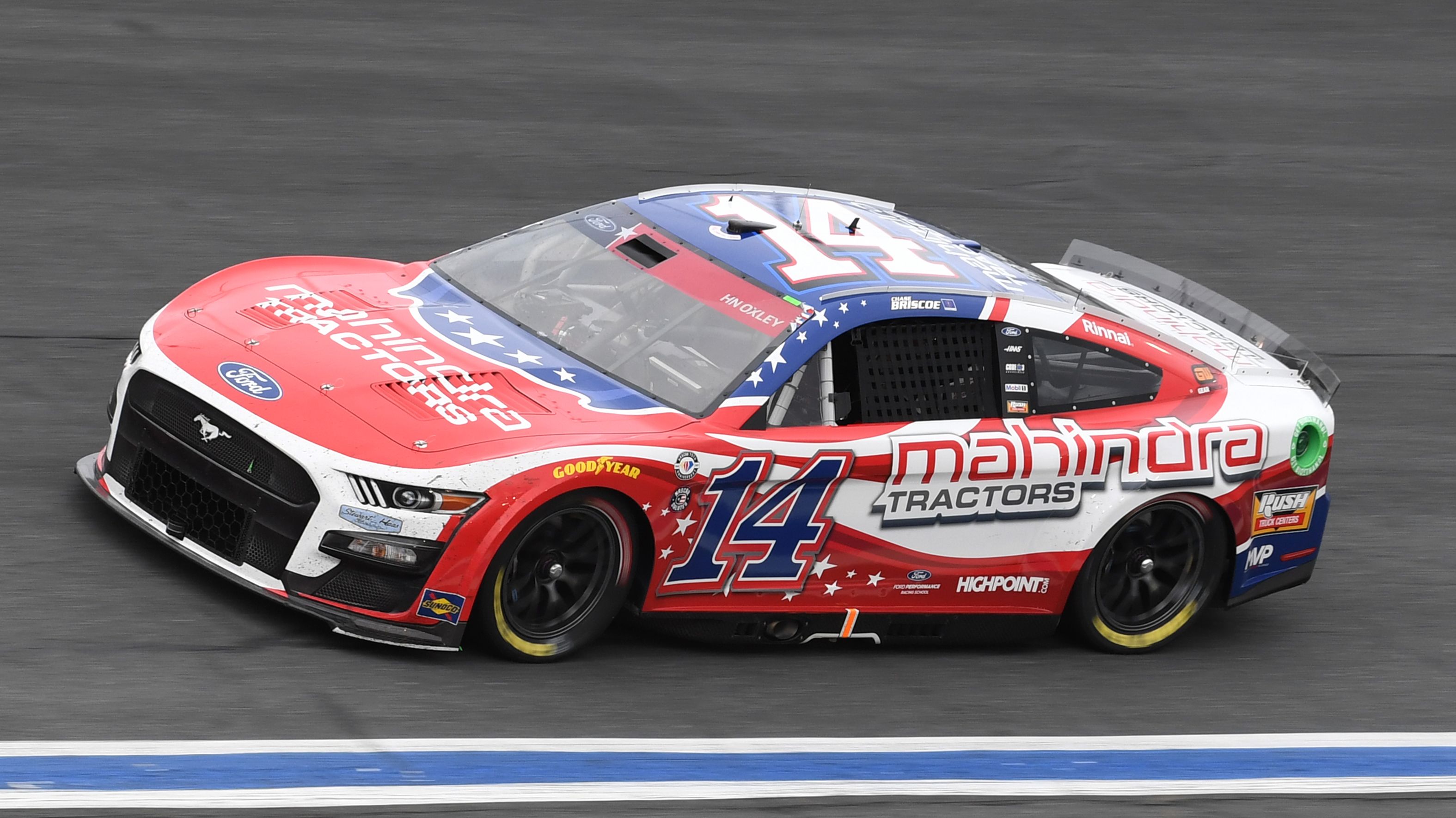 Chase Briscoe drives the No.14 Stewart Haas Racing Ford Mustang.