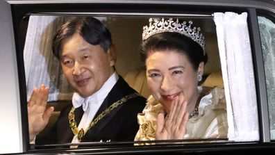 Enthronement Ceremony Of Emperor Naruhito of Japan - Japanese Empress Masako and Emperor Naruhito 