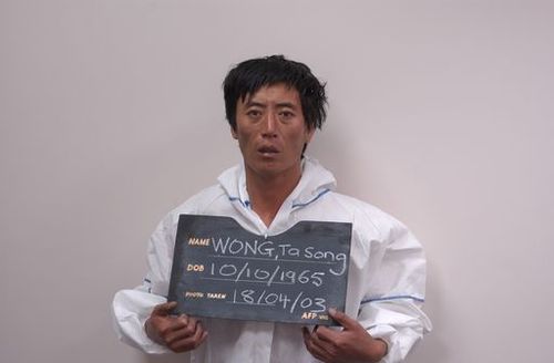 A man known as Ta Sa Wong in custody in 2003.