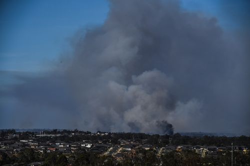 Thick smoke has blanketed most of Sydney over the weekend. (AAP)