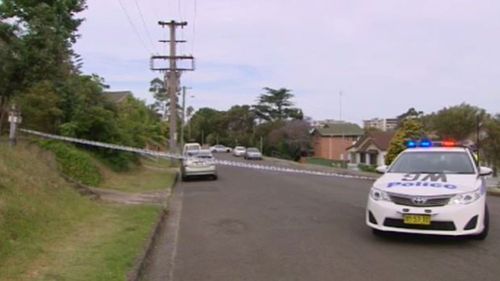 A Corrective Services officer fired two shots as he chased the man down Crown Street. (9NEWS)