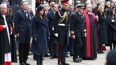 Prince Harry Meghan Markle open Fields of Remembrace at Westminster Abbey 3