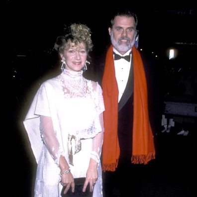 Helen Mirren and Taylor Hackford at the "White Nights" New York Premiere in 1985.