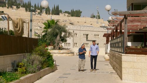 No matter where you go in Israel, the potential for violence is never far away. Picture: 60 Minutes