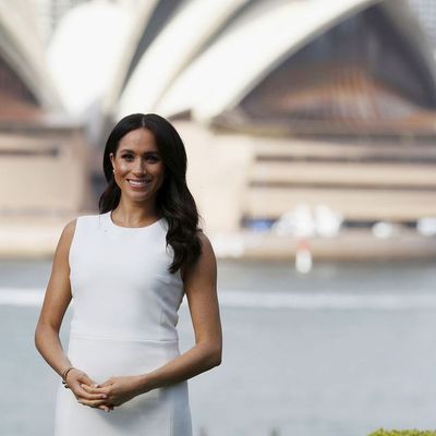 Meghan Markle at Admiralty House in Sydney's Kirribilli, Tuesday October 16 2018