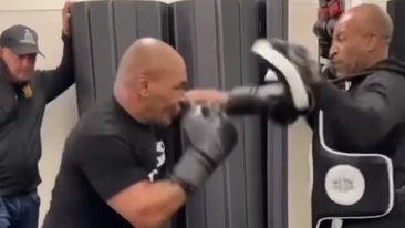 Scary Tyson training footage