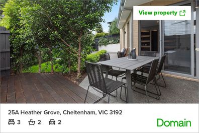 Real estate property Domain house home bayside Melbourne auction sale outdoor terrace