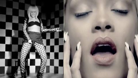 WATCH: Rihanna can't stop grabbing her crotch in new video clip