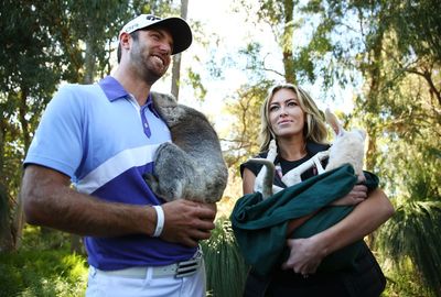 The duo enjoyed a visit to Australia in October 2013. (Getty)