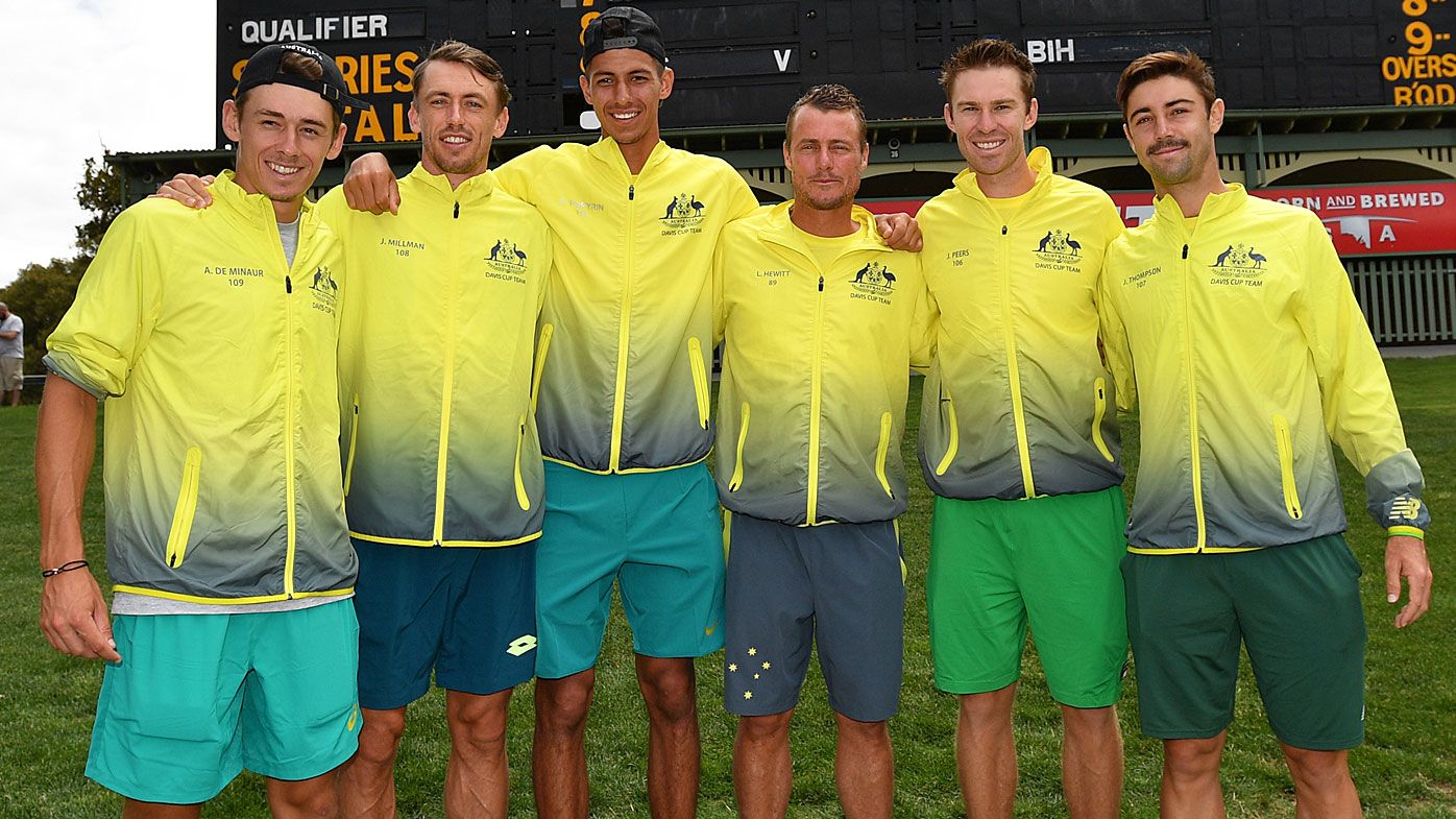 Australia draw Belgium and Colombia in Davis Cup finals in Madrid