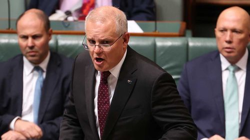 Scott Morrison has defended referencing a sexual misconduct allegation purportedly made against a media staffer.