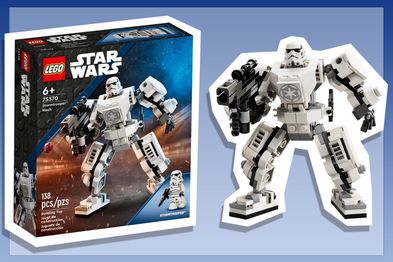 9PR: Lego Star Wars Stormtrooper Mech Building Toy Set