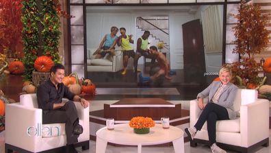 Mario Lopez on The Ellen DeGeneres Show