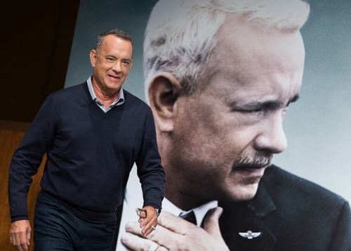 Tom Hanks attends the 'Sully' press conference on September 16, 2016 in Tokyo, Japan.