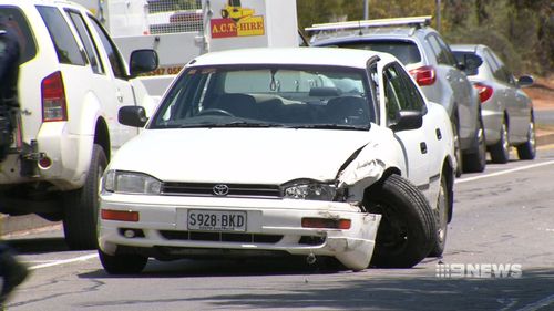 The victims car. (9NEWS)