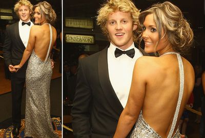 Belinda Riverson with Rory Sloane in 2011.