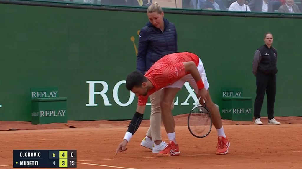 'Screwed': Novak Djokovic jeered as he argues with umpire in Monte Carlo boilover