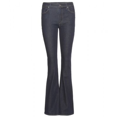 <p>These jeans have a more modest, straighter shape than some of the season's flares, making them a flattering and highly wearable style - in a perfect muted blue to boot.</p>