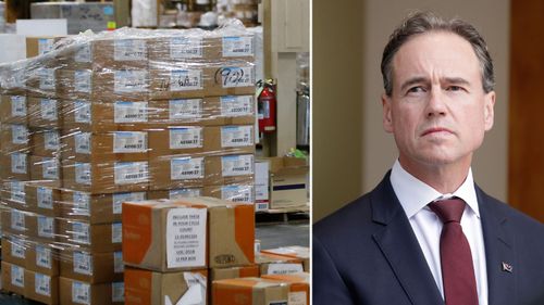 Health Minister Greg Hunt said companies were buying PPE and trying to sell it to the government at inflated prices.