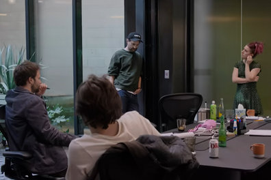 Stranger Things creators pictured in the trailer for One Last Adventure: The Making Of Stranger Things 5