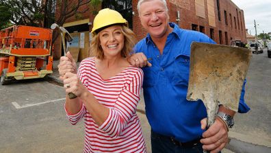 Shelley Craft and Scott Cam on Domestic Blitz on Channel 9 