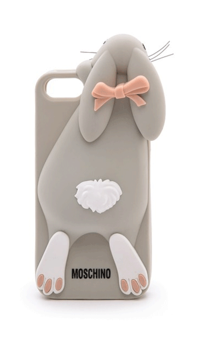 <a href="http://www.shopbop.com/rabbit-iphone-case-moschino/vp/v=1/1578556273.htm?fm=search-shopbysize"> Rabbit iPhone 5 Case, $112.60, Moschino</a>