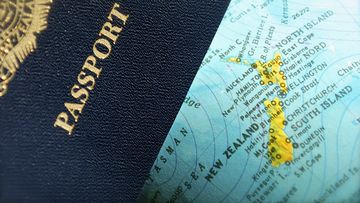 A New Zealand Passport in focus 