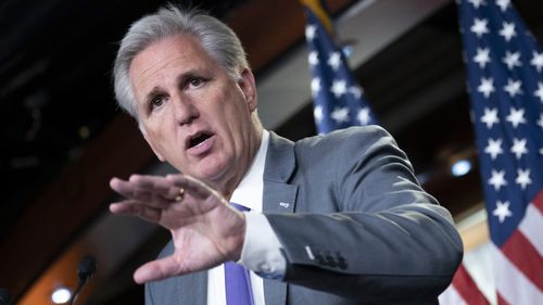 House Minority Leader Kevin McCarthy has defended Donald Trump.
