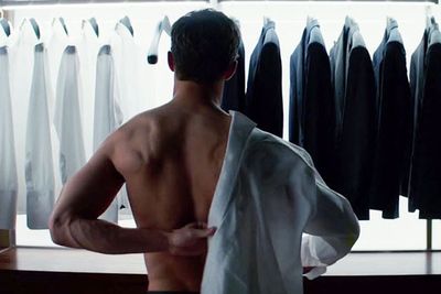 Mr Grey will see you now... but you won't get to see all of him.<br/><br/>"You want to appeal to as wide an audience as possible without grossing them out," he told <i>The Observer</i>. "You don't want to make something gratuitous and ugly and graphic.<br/><br/>"There were contracts in place that said that viewers wouldn't be seeing my, um… [interviewer suggests the word 'todger']. Yeah, my todger."