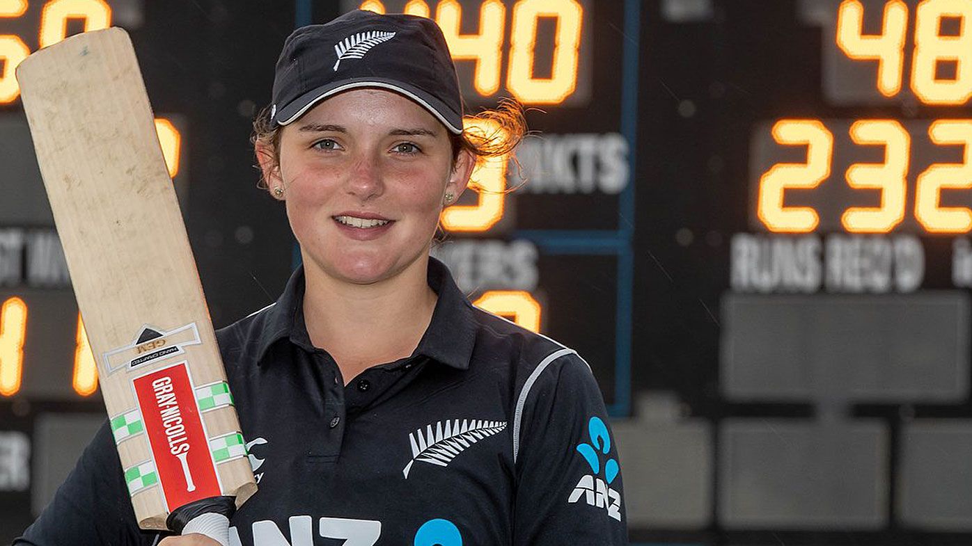 New Zealand teenage sensation Amelia Kerr smashes women's ODI record